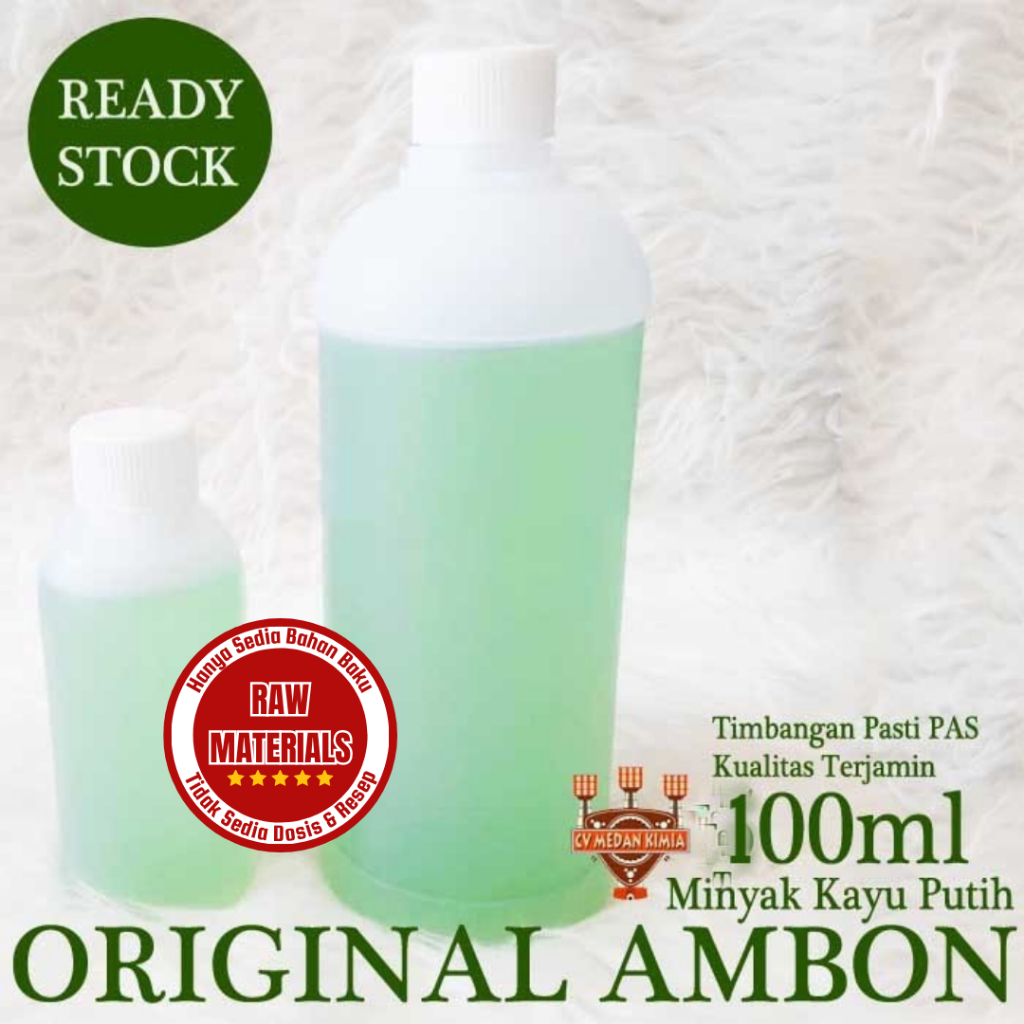 Minyak Kayu Putih 100ml Minyak Kayu Putih Murni Asli Ambon Pulau Buru 100% Murni