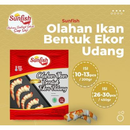 

SUNFISH OLAHAN IKAN EKOR UDANG 450 GR