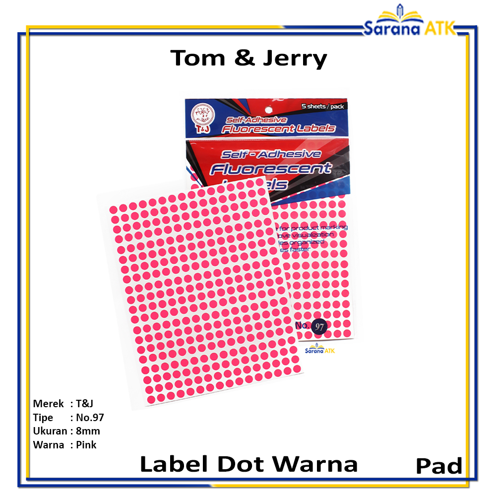 

Tom & Jerry - Label 97 Color Pink - Pad