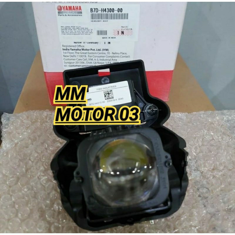HEADLIGHT LAMPU DEPAN MT 15 YAMAHA ORIGINAL YGP
