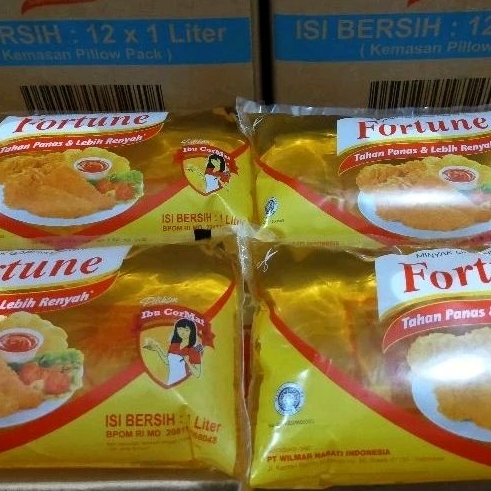 

FORTUNE BANTAL MINYAK 1L PAKET HEMAT ISI 6 L (6 PCS)