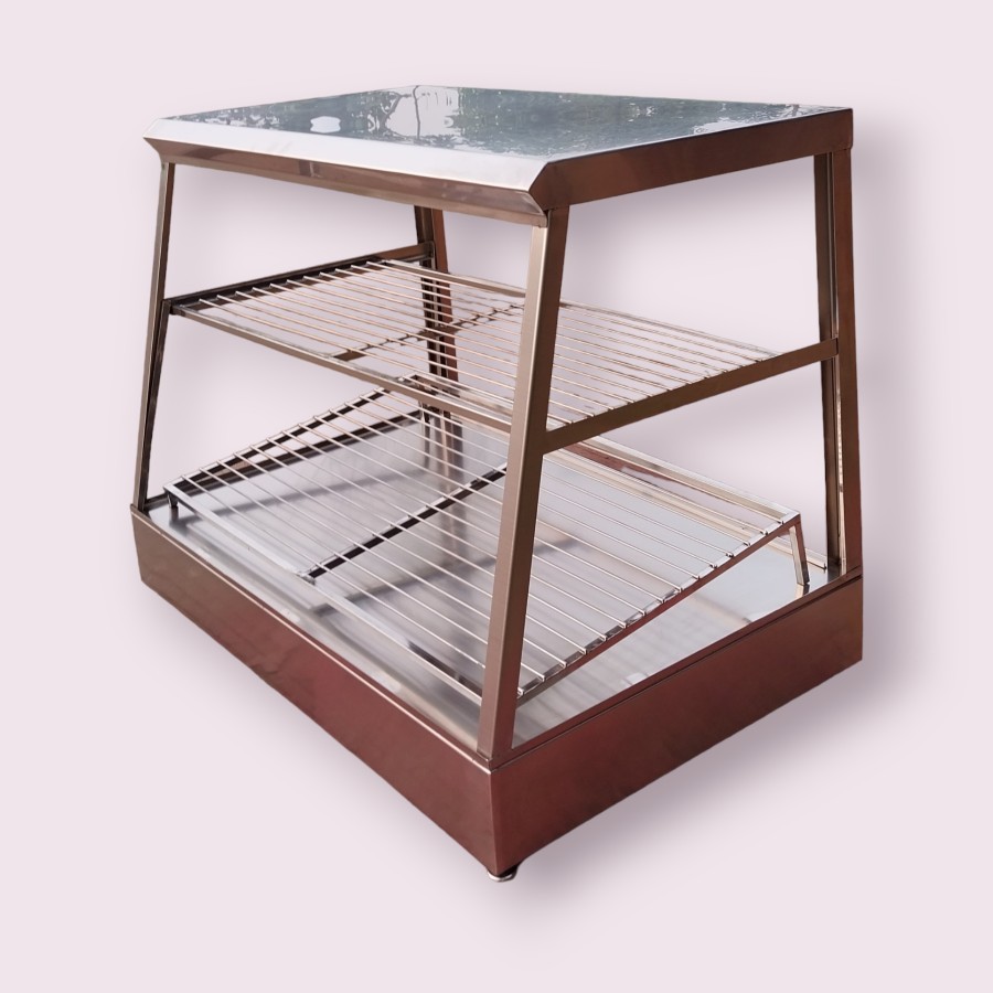 TERMURAH Food Warmmer etalase fried chicken 2 rak