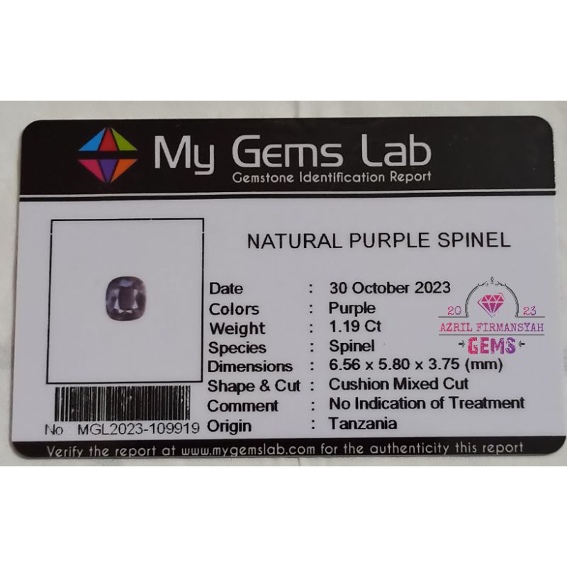 Natural  Spinel