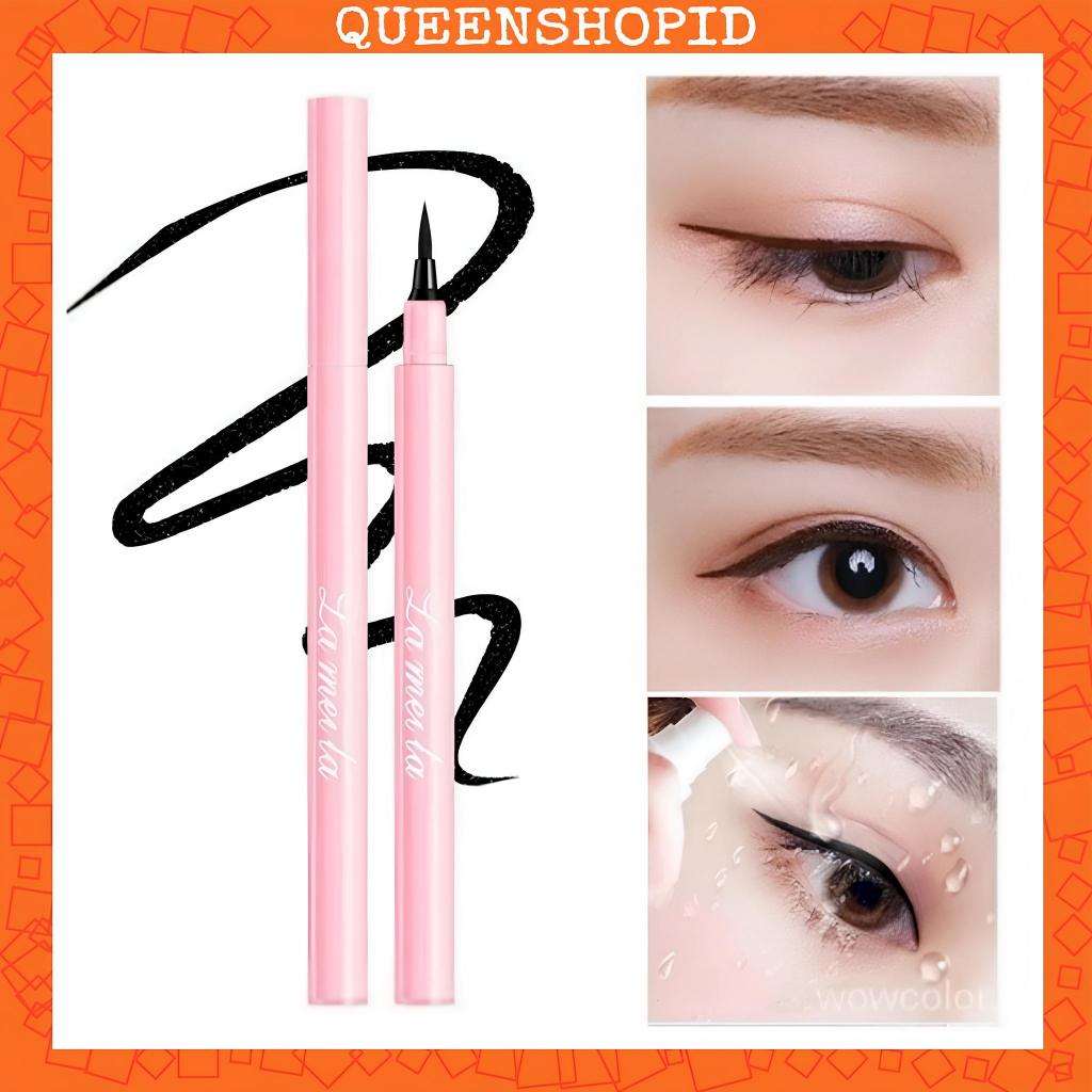 Lameila 775 Eyeliner Pen Pensil Pink Cepat Kering Tahan Lama Dan Anti Air