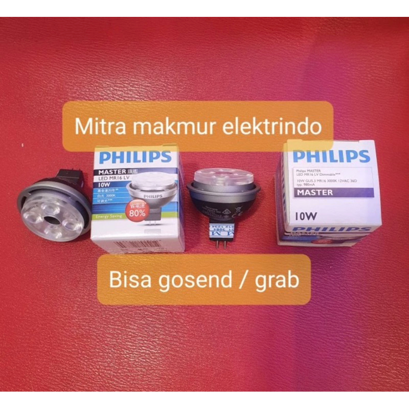 LED PHILIPS MASTER MR16 10W 3000K