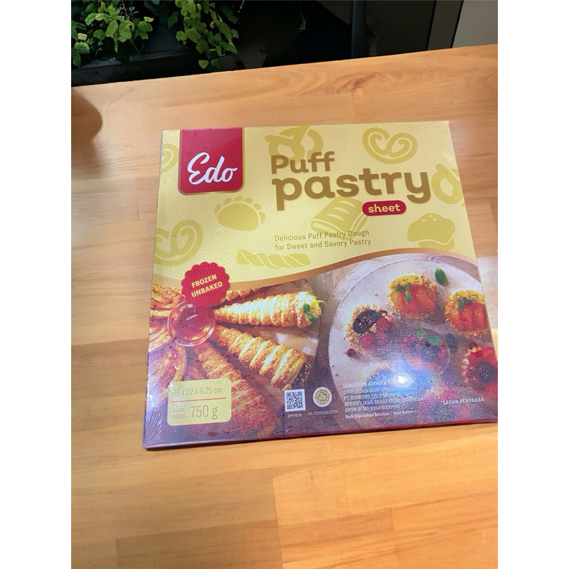 

Edo Puff Pastry sheet 750gram