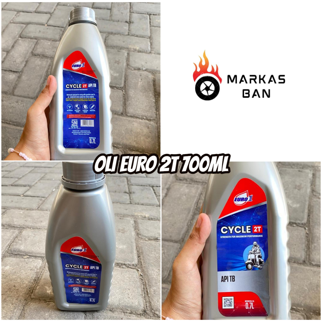 OLI EURO 1 2T CYCLE 0.7 LITER //EURO1 OLI MOTOR 2T 2 TAK 700 ML/0.7L API TB