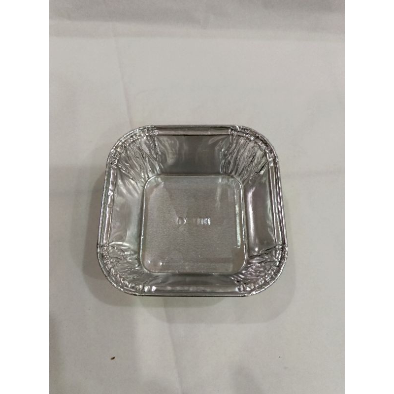 Aluminium Foil Cup OX-100 ALUMINIUM Persegi