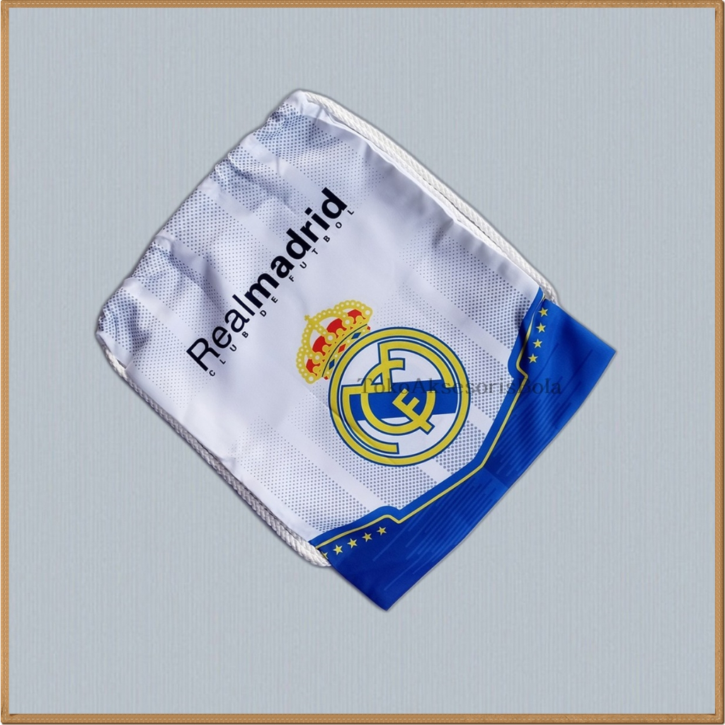Tas Serut Motif Klub Bola REAL MADRID