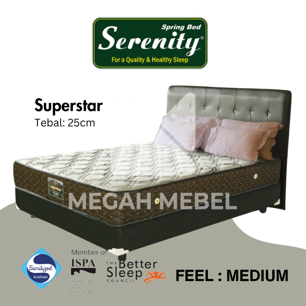 Serenity Springbed Tipe Superstar