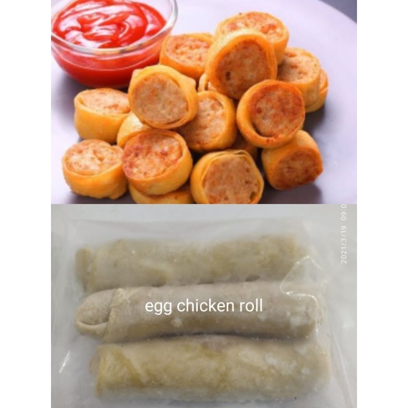 

Egg chicken roll isi 3 lonjor