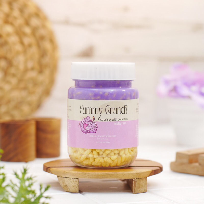 

Yummy crunch-CHOCO JAR TARO LUMER CRUNCHY MELTY CEMILAN KEKINIAN