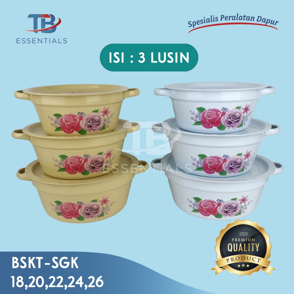 BSKT-SGK BASKOM TUTUP SENG MOTIF BUNGA