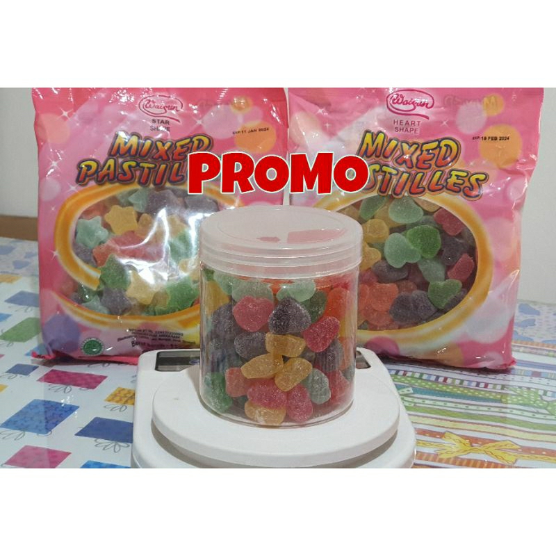 

Jelly waisun toples/ jelly buah/ permen jelly