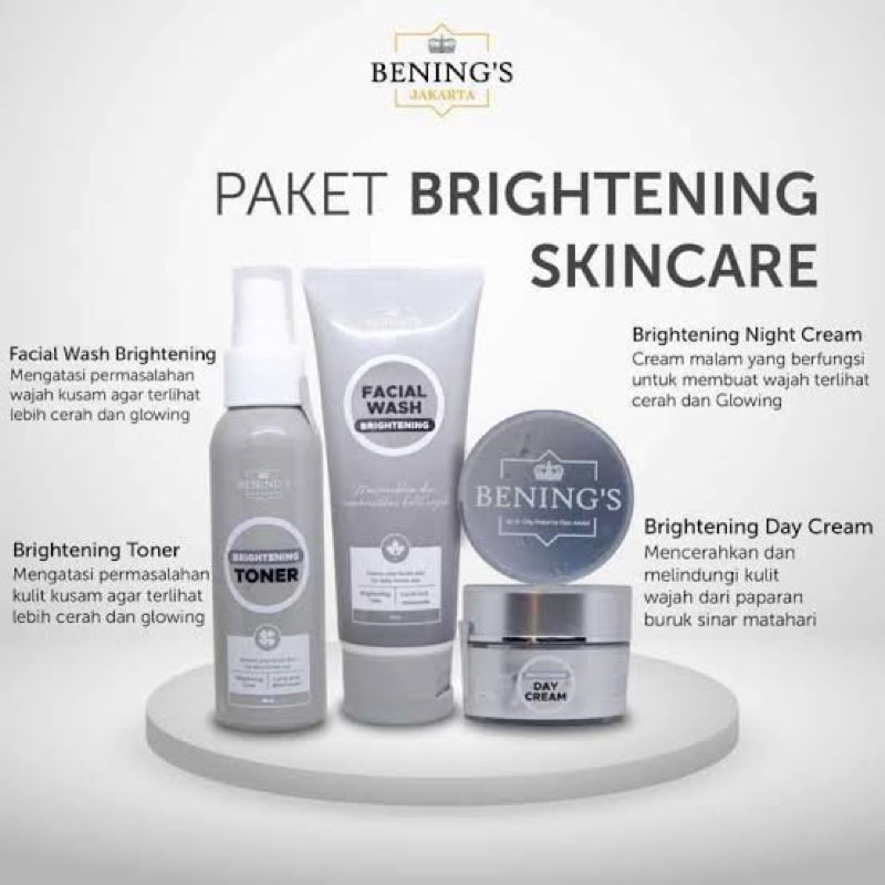 BENINGS SKINCARE Paket Brightening Bening's Indonesia
