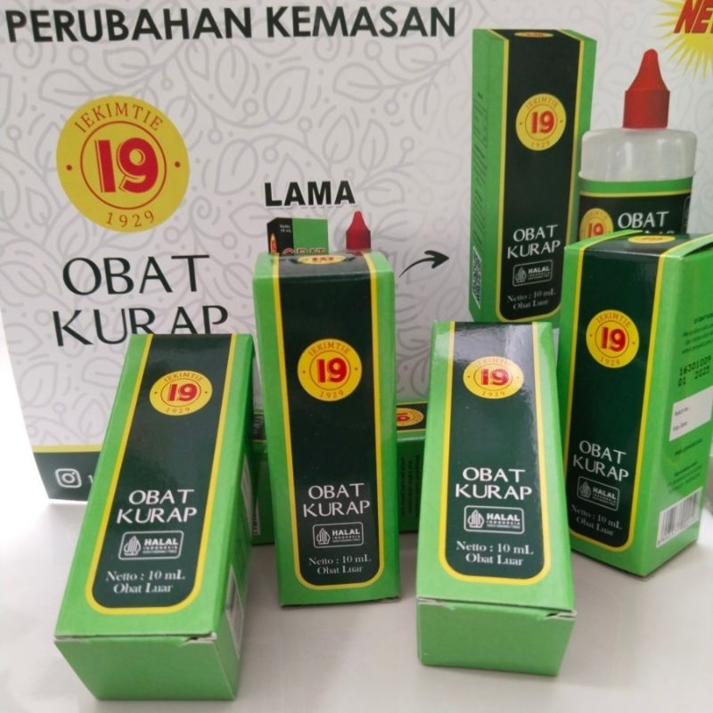 Obat Kurap 19 Cair / Obat Panu Kadas Kutu Air