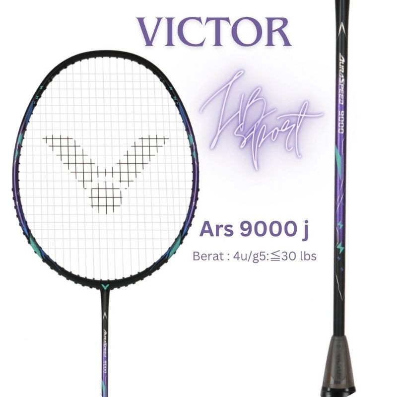Raket victor auraspeed 9000 ars-9000 ars9000 ars 9000 auraspeed9000j original