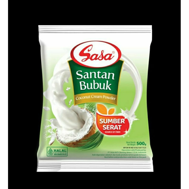 

Sasa Santan Bubuk Coconut Cream Powder 500gr READY Gojek