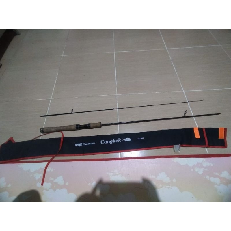 Joran Spinning Cangkek gen 1 Relix Nusantara 632XUL Custom Stream Rod