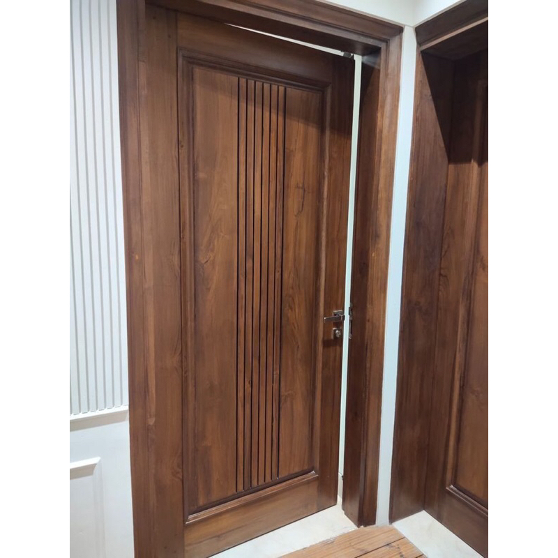 Pintu Kamar Tidur pintu sleding minimalis kayu jati