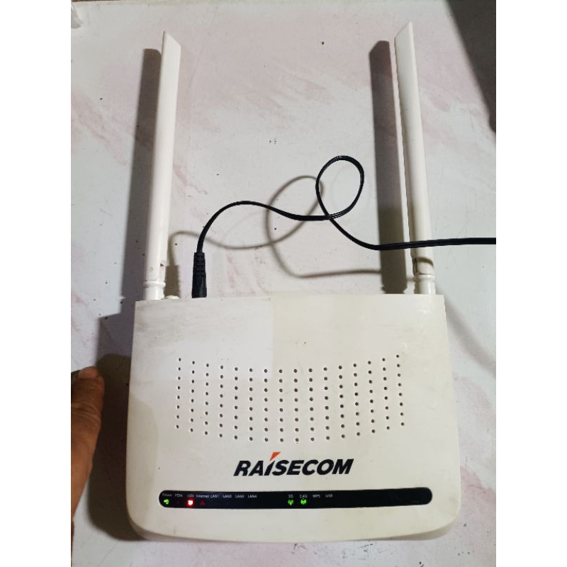 ONT Raisecom Gpon Onu ISCOM HT803G-WS2 hidup dan masih ori/segel