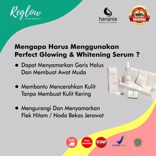 Reglow Serum Wajah Mencerahkan Membuat Glowing Sempurna Bebas Flek Noda Hitam & Penuaaan Dini