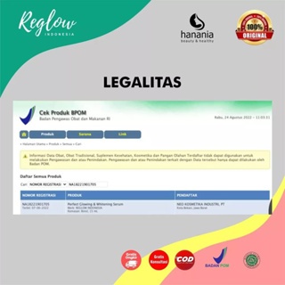 Reglow Serum Wajah Mencerahkan Membuat Glowing Sempurna Bebas Flek Noda Hitam & Penuaaan Dini