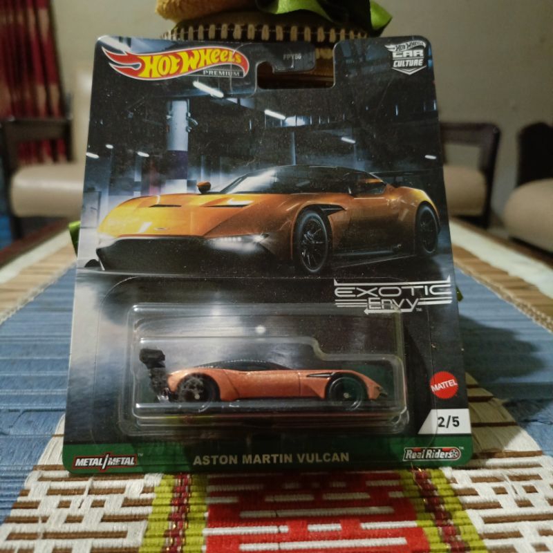 PREMIUM Aston Martin Vulcan Exotic Envy Real Car Hotwheels