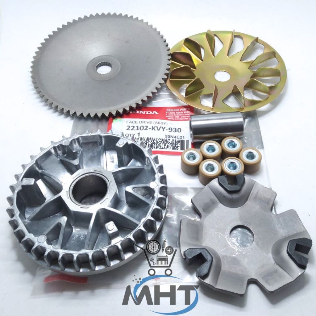 PAKET PROMO RUMAH ROLLER SET KIPAS ROLLER KVY HONDA BEAT KARBU SPACY KARBU SCOOPY KARBU KVY Rumah Ro