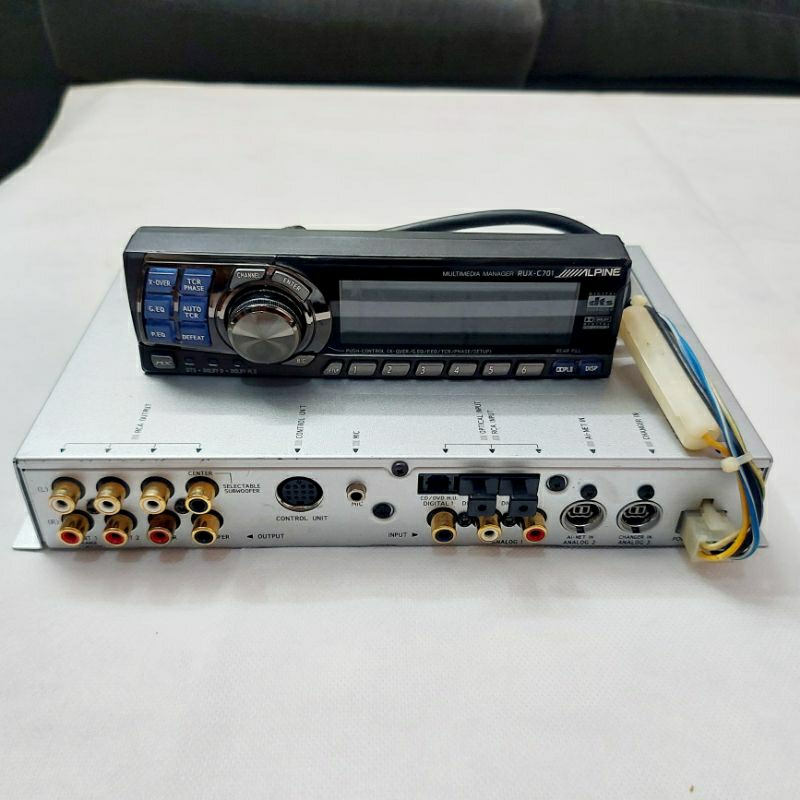 Prosessor Alpine pxa h701 rug 701Full set lengkap - ori mulus istimewa
