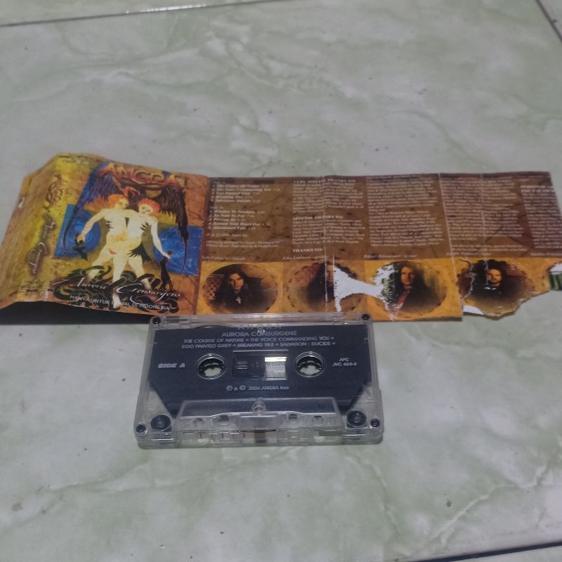 kaset pita ANGRA - Aurora consurgens