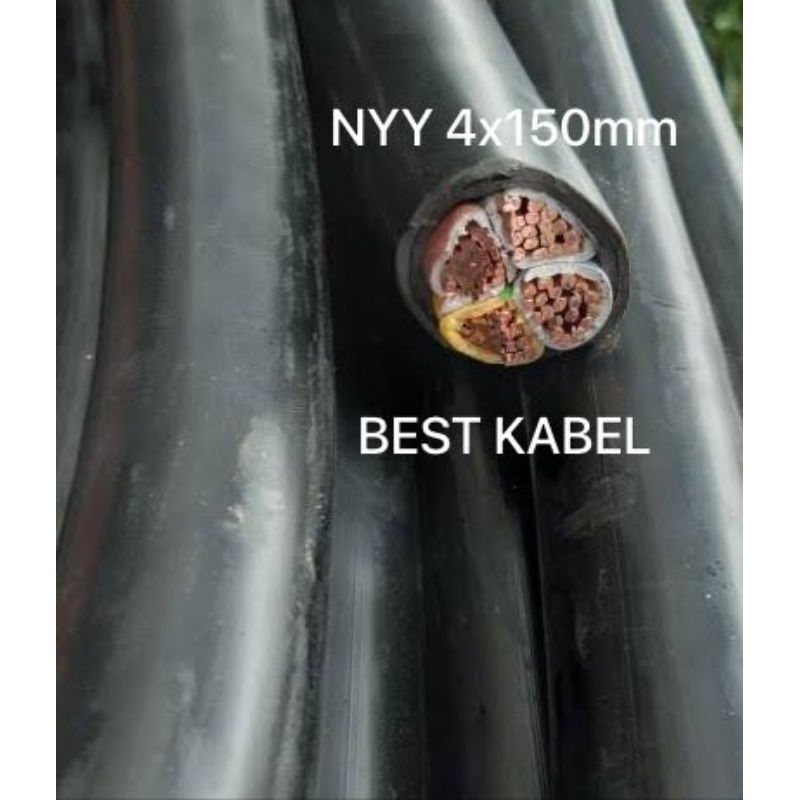 NYY 4x150mm 4x150 EXTRANA VOKSEL SUTRADO KABEL TUFUR POWER SNI LMK SPLN tergantung stock