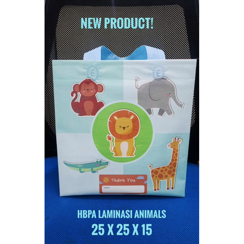 

TAS KARAKTER HBPA LAMINASI UK 25x25x15/HAMPERS ANAK
