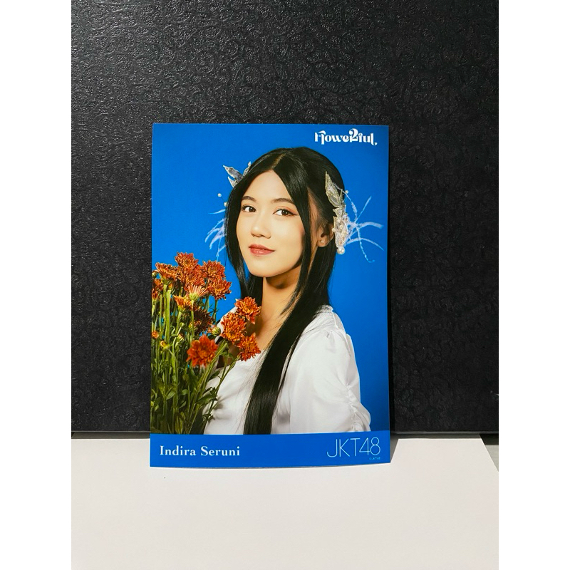 photopack jkt48 flowerfull INDIRA || OFC || ORI