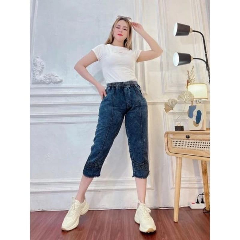 monica baggy pants/korean jeans/baggy pants jeans