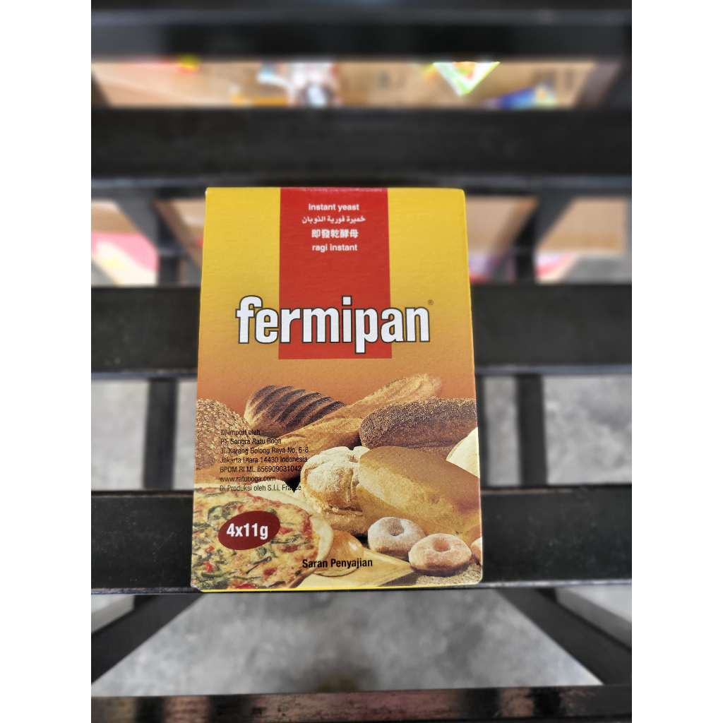 

Ragi Instan Kering Instant Yeast Fermipan 4x11 gr