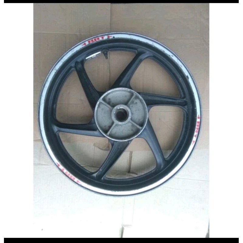 Velg Velek depan belakang Kawasaki athlete spaket original