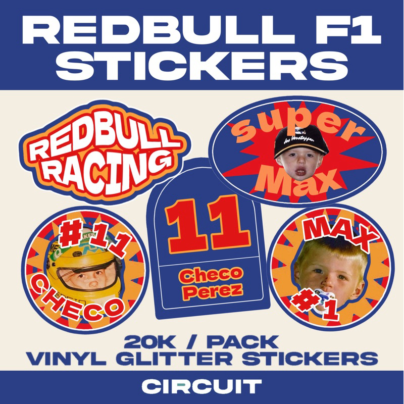 

(PO START MAR 9-17) redbull sticker packs | by circuit