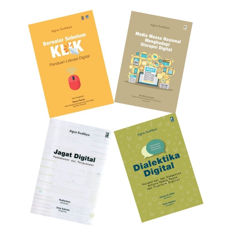 Buku Bernalar Sebelum Klik Media Masa Nasional Jagat Digital Pembebasan Dan Penguasaan Tarung Digita