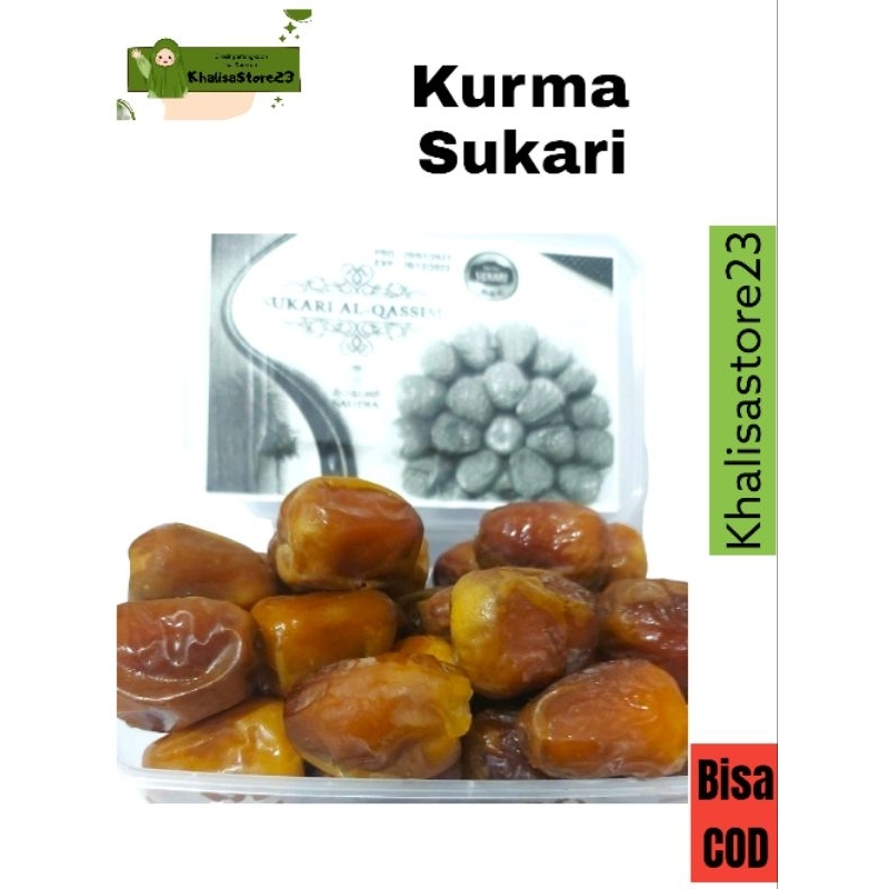 

KURMA SUKARI AL QASIM 500GR / SUKARI AL MADINAH [KEMASAN TOPLES]