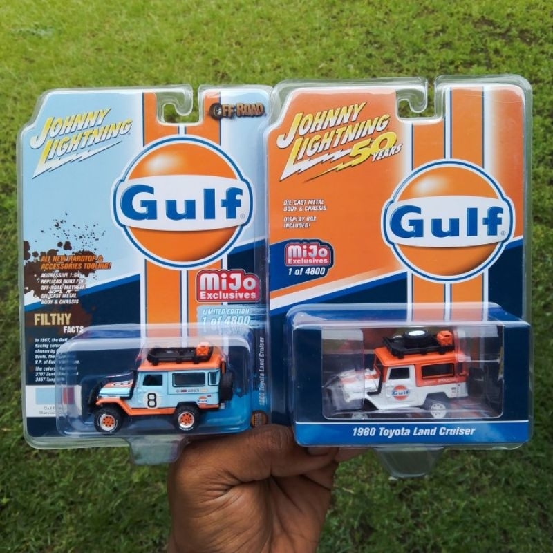 Set Paket Johnny Lightning TLC Toyota Land Cruiser Gulf