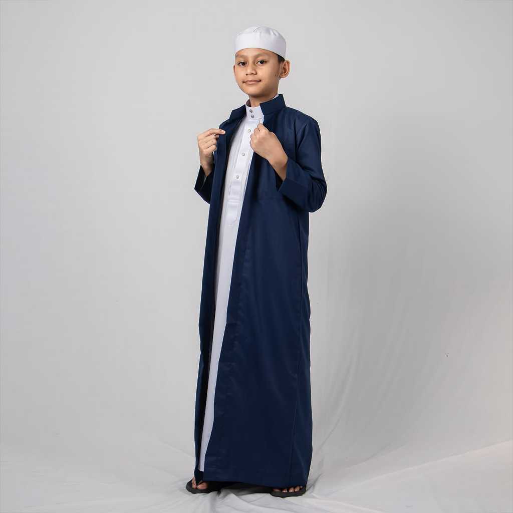 Dalwa Official | Jubah Remaja Outer Gamis Muslim Pria Remaja