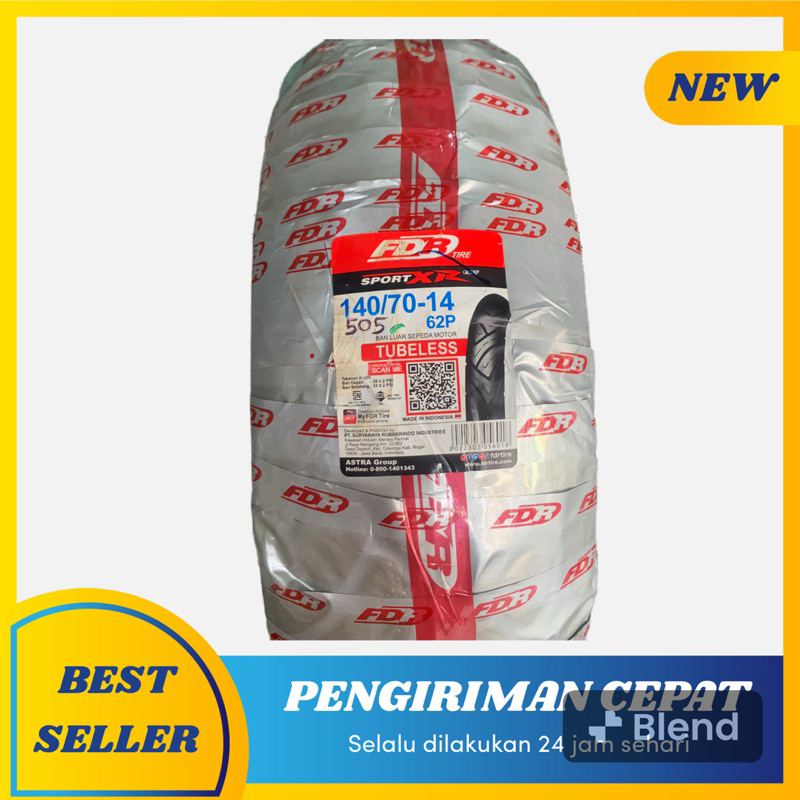 FDR SPORT XR EVO 140/70-14 & 110/80-14