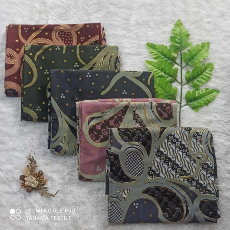 [ COD ] Bahan Batik Halus Printing Meteran Tanah Abang | Bahan Rok Lilit, prisket, kemeja Batik ecer