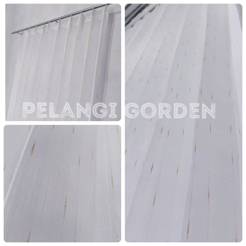 Gorden vitrase tebal Gorden jendela cantolan kawat s Gorden serat Vitrase premium import