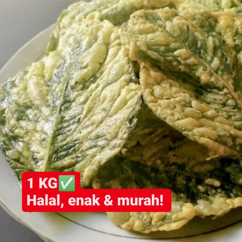 

MURAH! 1KG KERIPIK BAYAM/SNACK KILOAN MURAH/CAMILAN ENAK