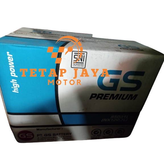 AKI GS PREMIUM BASAH ASTRA NX120-7L 95D31L