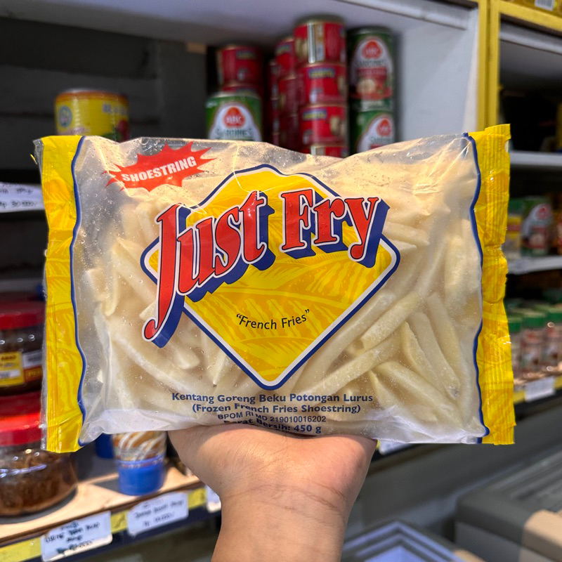 

Just fry kentang shoestring 900g/450g