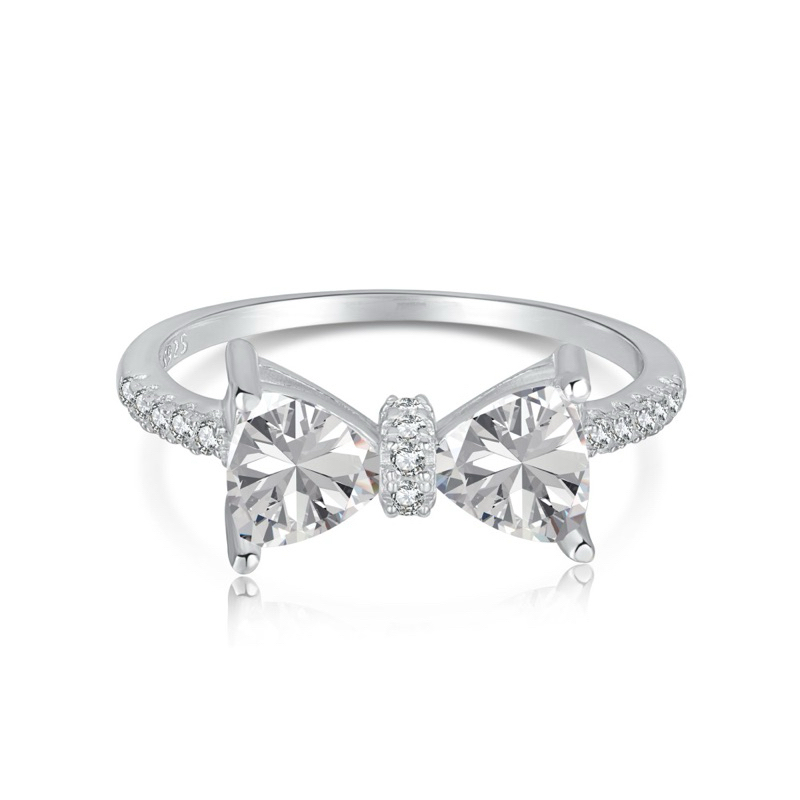 Adore - Bow Tie Ring White (1.5 CT)