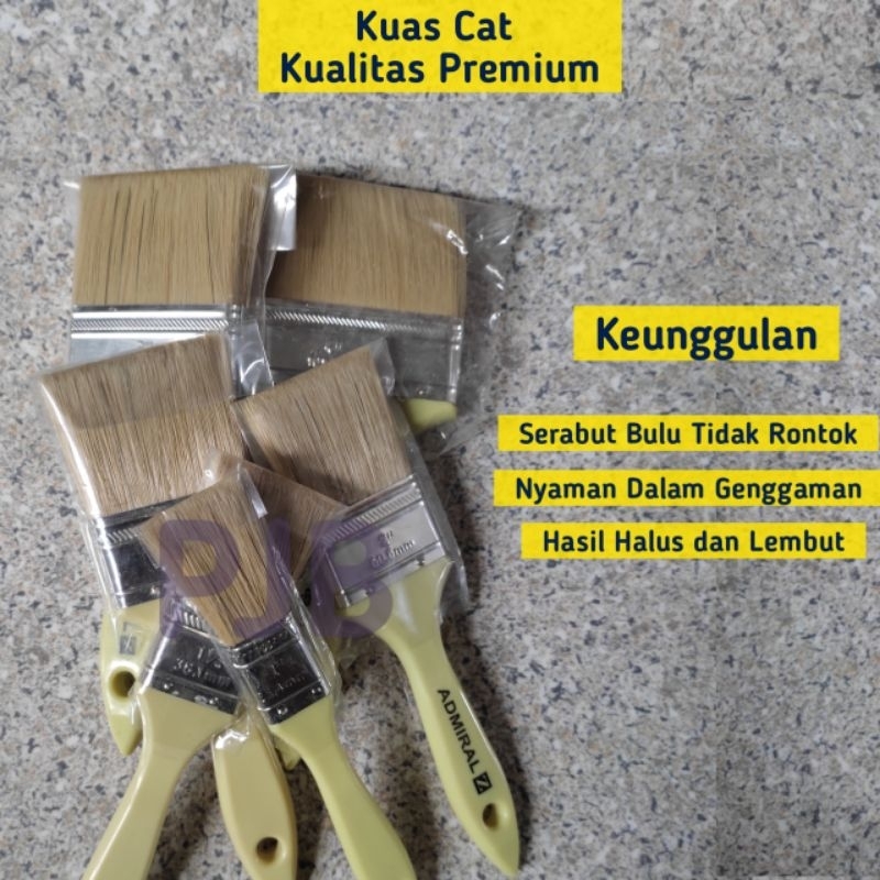 

Kuas Cat Tembok Gagang Kayu 1 inch 1.5 inch 2 inch 2.5 inch 3 inch 4 inch
